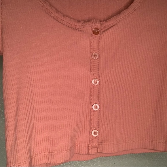 Urban Outfitters Button Up Tee - Picture 2 of 3
